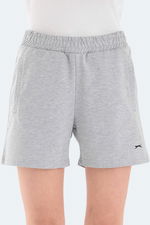 Slazenger - Slazenger RAMLAH I Kadın Cepli Gri Şort