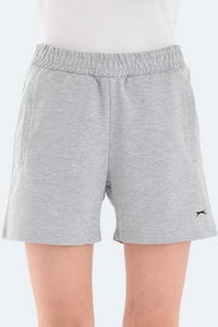 Slazenger - Slazenger RAMLAH I Kadın Cepli Gri Şort