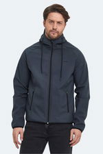 Slazenger - Slazenger RANGI Erkek Kapüşonlu Antrasit Mont & Kaban Slazenger - Slazenger RANGI Erkek Kapüşonlu Antrasit Mont & Kaban