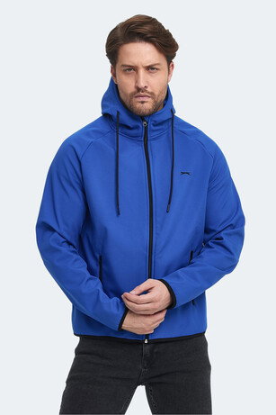 Slazenger RANGI Erkek Softshell Saks Mavi Mont & Kaban 