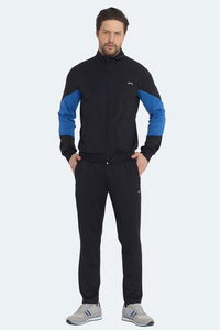 Slazenger - Slazenger RAPID Erkek Fermuarlı Dik Yaka Cepli Lacivert Eşofman Takımı Slazenger - Slazenger RAPID Erkek Fermuarlı Dik Yaka Cepli Lacivert Eşofman Takımı