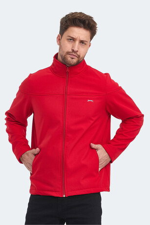 Slazenger RAPIDO Erkek Softshell Kırmızı Mont & Kaban 