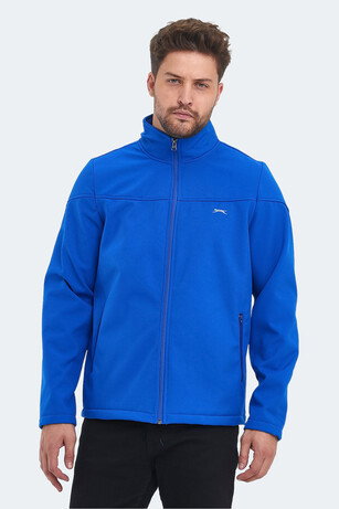 Slazenger RAPIDO Erkek Softshell Saks Mavi Mont & Kaban 