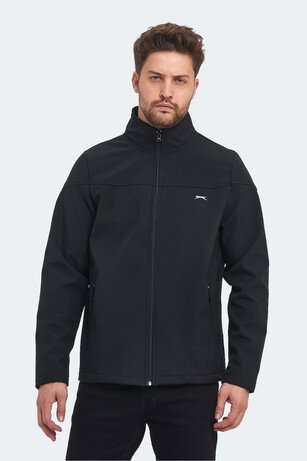 Slazenger RAPIDO Erkek Softshell Siyah Mont & Kaban 