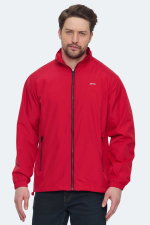 Slazenger - Slazenger RAREN Erkek Kırmızı Yağmurluk