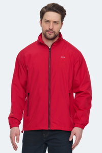 Slazenger - Slazenger RAREN Erkek Kırmızı Yağmurluk