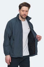 Slazenger - Slazenger RAREN Erkek Petrol Yağmurluk Slazenger - Slazenger RAREN Erkek Petrol Yağmurluk