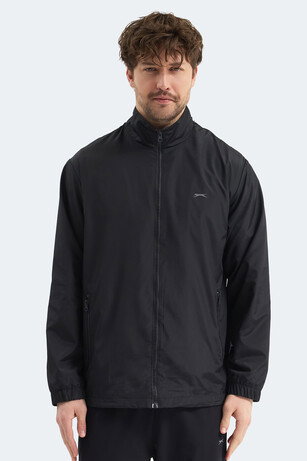 Slazenger RAREN Erkek Siyah Yağmurluk