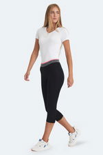 Slazenger - Slazenger RATNA Kadın Siyah Tayt Slazenger - Slazenger RATNA Kadın Siyah Tayt