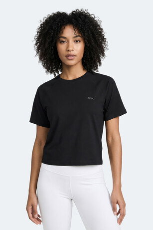 Slazenger RAVE Kadın  Siyah Tişört 