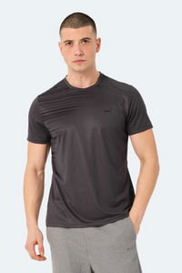 Slazenger - Slazenger RAVEN Erkek Koyu Gri Tişört