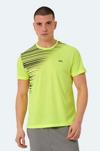 Slazenger - Slazenger RAVEN Erkek Neon Sarı Tişört Slazenger - Slazenger RAVEN Erkek Neon Sarı Tişört