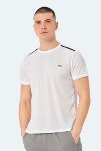 Slazenger - Slazenger READ IN Erkek Beyaz Tişört Slazenger - Slazenger READ IN Erkek Beyaz Tişört