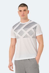 Slazenger - Slazenger RED IN Erkek Beyaz Tişört