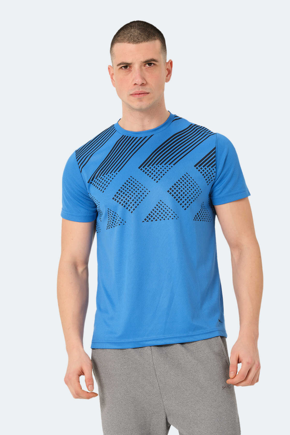 Slazenger - Slazenger RED IN Erkek Mavi Tişört