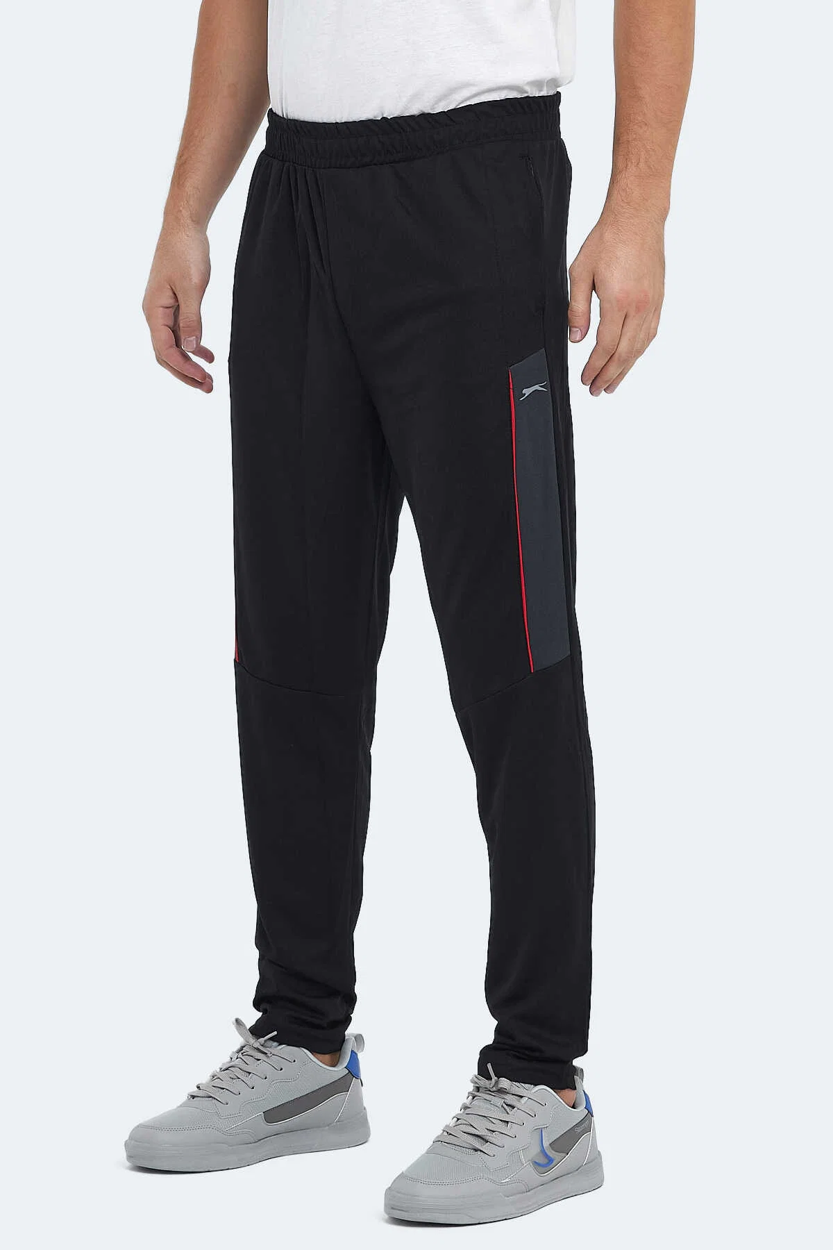 Slazenger - Slazenger REEM Erkek Siyah Eşofman Altı