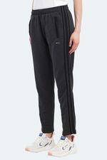 Slazenger - Slazenger RELEASE IN Kadın Fermuar Cepli Koyu Gri Eşofman Altı