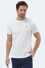 Slazenger - Slazenger REPUBLIC Erkek Beyaz Tişört