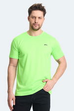 Slazenger - Slazenger REPUBLIC Erkek Neon Yeşil Tişört Slazenger - Slazenger REPUBLIC Erkek Neon Yeşil Tişört
