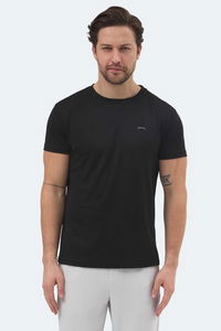 Slazenger - Slazenger REPUBLIC Erkek Tişört Siyah