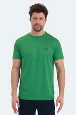 Slazenger - Slazenger REPUBLIC Erkek Yeşil Tişört Slazenger - Slazenger REPUBLIC Erkek Yeşil Tişört