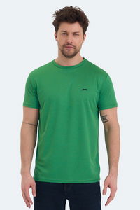 Slazenger - Slazenger REPUBLIC Erkek Yeşil Tişört Slazenger - Slazenger REPUBLIC Erkek Yeşil Tişört