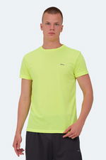 Slazenger - Slazenger REPUBLIC MTR Erkek Neon Sarı Tişört Slazenger - Slazenger REPUBLIC MTR Erkek Neon Sarı Tişört