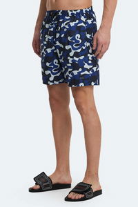 Slazenger - Slazenger REQUIRE IN Erkek Cepli Deniz Şortu Mavi Kamuflaj Mayo Slazenger - Slazenger REQUIRE IN Erkek Cepli Deniz Şortu Mavi Kamuflaj Mayo