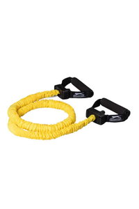 Slazenger - Slazenger Resistance Tube Light Unisex Sarı Pilates Aksesuarları