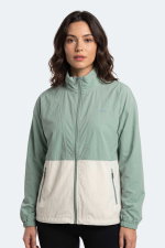 Slazenger - Slazenger RESTORED Kadın Su Yeşili Rüzgarlık