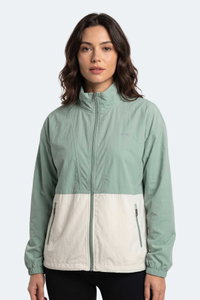Slazenger - Slazenger RESTORED Kadın Su Yeşili Rüzgarlık