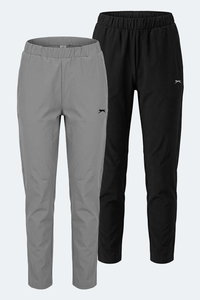 Slazenger - Slazenger RETAIN 2 Lİ SET Kadın Siyah - Gri Eşofman Altı