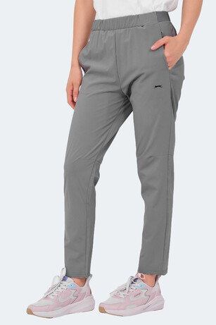 Slazenger RETAIN Kadın Cepli Gri Eşofman Altı 