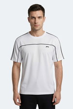 Slazenger - Slazenger REVIVE Erkek Beyaz Tişört