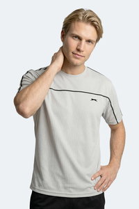 Slazenger - Slazenger REVIVE Erkek Gri Tişört