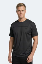 Slazenger - Slazenger REVIVE Erkek Koyu Gri Tişört