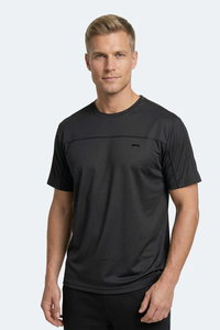 Slazenger - Slazenger REVIVE Erkek Koyu Gri Tişört