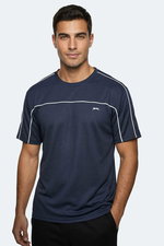 Slazenger - Slazenger REVIVE Erkek Lacivert Tişört