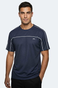 Slazenger - Slazenger REVIVE Erkek Lacivert Tişört