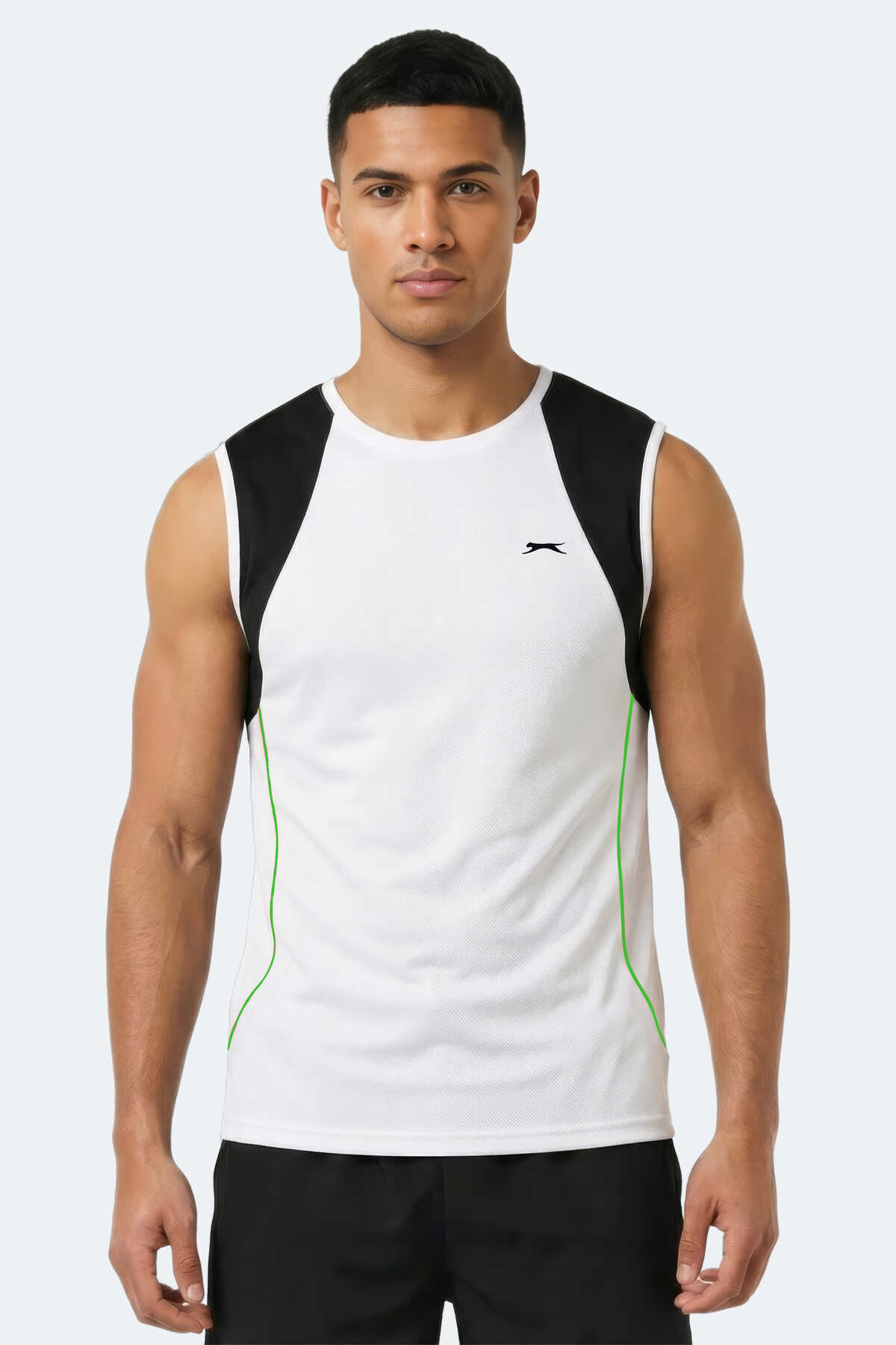 Slazenger - Slazenger REVOLVE Erkek Kolsuz Beyaz Atlet