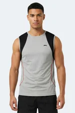 Slazenger - Slazenger REVOLVE Erkek Kolsuz Gri Atlet