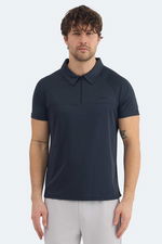 Slazenger - Slazenger REYANA Erkek Polo Yaka Koyu Gri Tişört