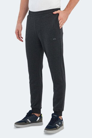 Slazenger REZE IN Erkek Cepli slim fit Antrasit Eşofman Altı