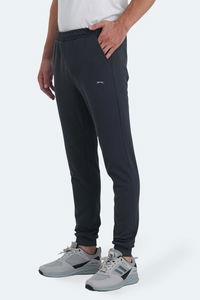 Slazenger - Slazenger RICHA Erkek Cepli Dar Paça Koyu Gri Eşofman Altı Slazenger - Slazenger RICHA Erkek Cepli Dar Paça Koyu Gri Eşofman Altı