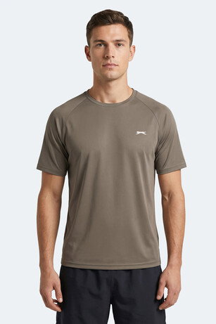 Slazenger RISING Erkek Kahve Tişört
