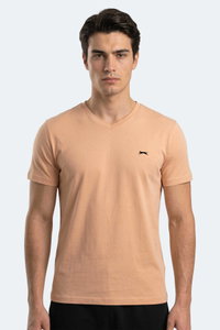 Slazenger - Slazenger RIVALDO T Erkek Vizon Tişört