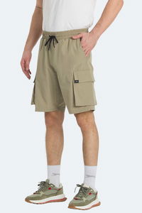 Slazenger - Slazenger RODYA Erkek Cepli Kargo Bej Şort