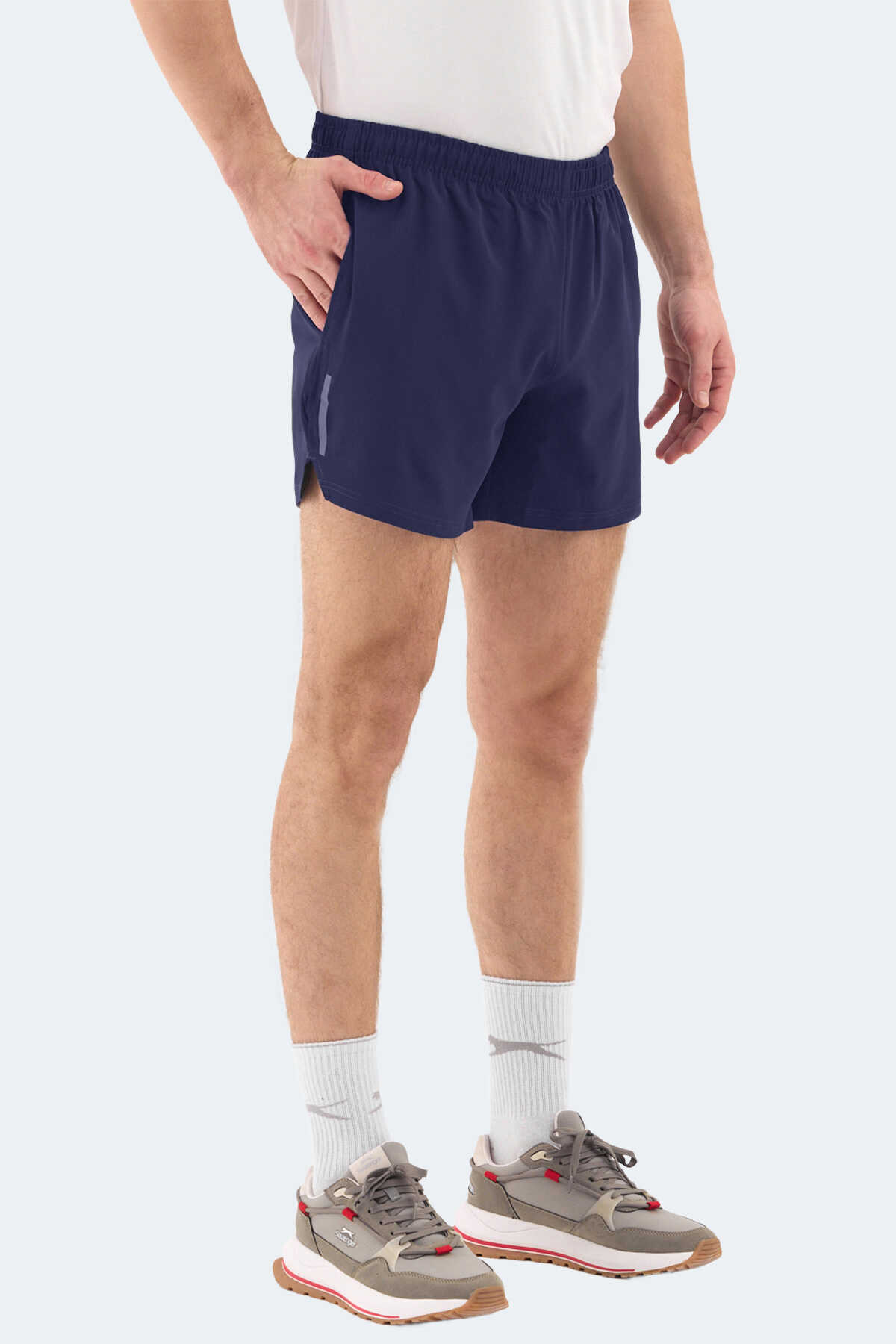 Slazenger ROMANO Erkek Cepli Fıtness Lacivert Şort Slazenger ROMANO Erkek Cepli Fıtness Lacivert Şort