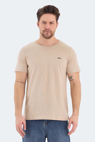 Slazenger ROSALVA IN Erkek  Bej Tişört 