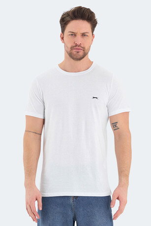 Slazenger ROSALVA IN Erkek  Beyaz Tişört 